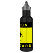 [Bester Wert-] Biogefährdung-Zombie-Warnung Edelstahlflasche (Rechts)