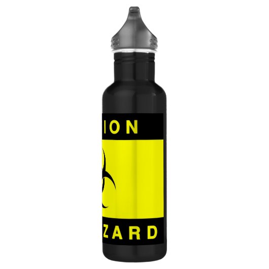 [Bester Wert-] Biogefährdung-Zombie-Warnung Edelstahlflasche (Rechts)