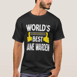 Bester Wildhüter-Job-Titel Beruf Spiel T-Shirt