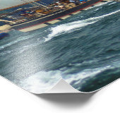 Bester Wind Fotodruck (Ecke)