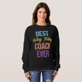 Bester Wing Foling Coach Ever  Wingfoil Surfer Sweatshirt (Vorne ganz)