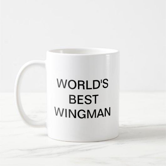Bester Wingman der Welt Kaffeetasse (Links)