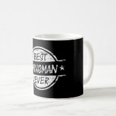 Bester Wingman überhaupt weiß Kaffeetasse (VorderseiteRechts)