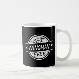 Bester Wingman überhaupt weiß Kaffeetasse