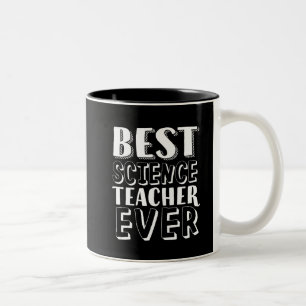 Bester Wissenschaftslehrer je Lehrer-Tagesgeschenk Zweifarbige Tasse