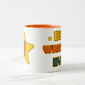 Bester Wrestler Zweifarbige Tasse (Mittel)