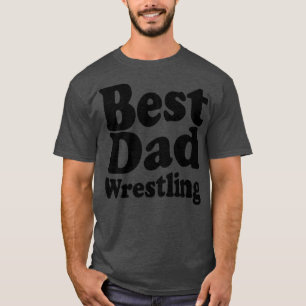 Bester Wrestling Vater lustiger Wrestling T-Shirt