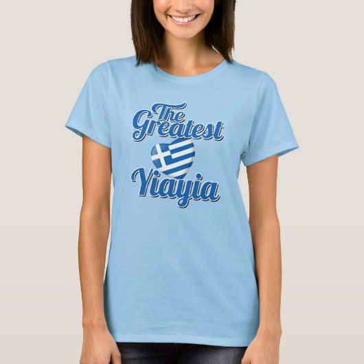 Bester Yiayia-T - Shirt (Vorderseite)