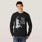 Bester Yogalehrer je T-Shirt (Vorne ganz)