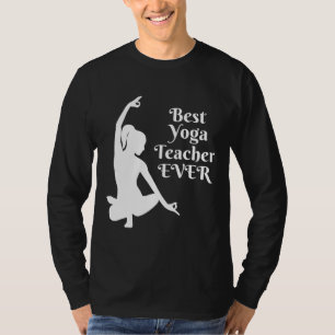 Bester Yogalehrer je T-Shirt