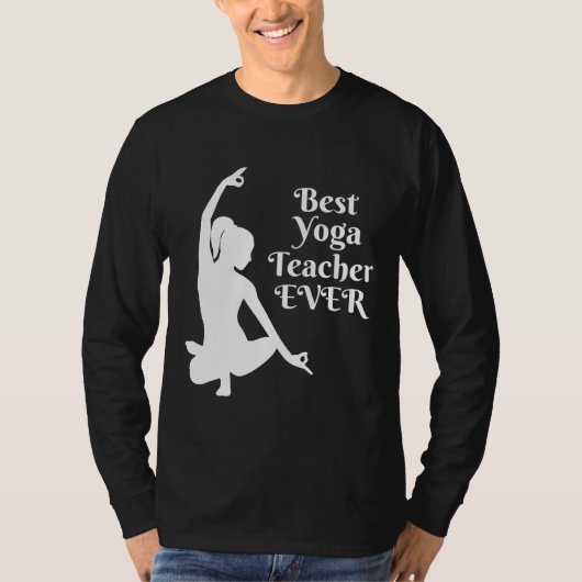 Bester Yogalehrer je T-Shirt (Vorderseite)
