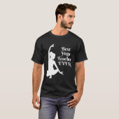 Bester Yogalehrer je T-Shirt (Vorne ganz)