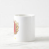 BESTER YOUTUBER V Logo Kaffeebecher Kaffeetasse (Mittel)