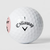 Bester Zahnarzt-Geschenk Golfball (Logo)