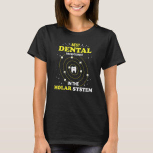 Bester Zahnarzt im Molarsystem-Dent T-Shirt