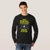 Bester Zahnarzt im Molarsystem-Dent T-Shirt (Vorne ganz)