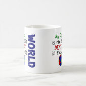 Bester Zahnarzt in Welt 2 (Vati) Kaffeetasse (Mittel)