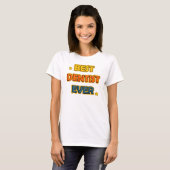 Bester Zahnarzt je T-Shirt (Vorne ganz)