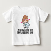 Bester Zahnassistent je Mami Baby T-shirt (Vorderseite)