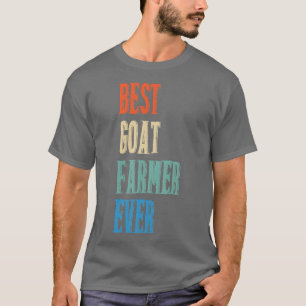 Bester Ziegenanbau je rückwirkender Bauer T-Shirt