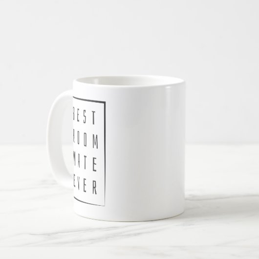 🖤 bester Zimmergenosse überhaupt Kaffeetasse (Vorderseite Links)