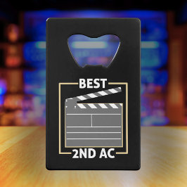 Bestes 2nd AC - Camera Team Geschenk Geldbeutel Flaschenöffner