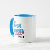 Bestes Abschlussball-überhaupt - Aqua Tasse (Vorderseite Links)