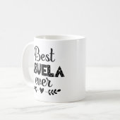 Bestes Abuela-Geschenk für Abuelita Kaffeetasse (Vorderseite Links)