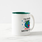 Bestes Abuelo gehört mir Zweifarbige Tasse (VorderseiteRechts)