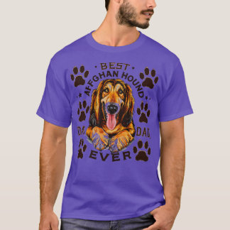 Bestes afghanisches Hound je lustiges Zitat Vintag T-Shirt