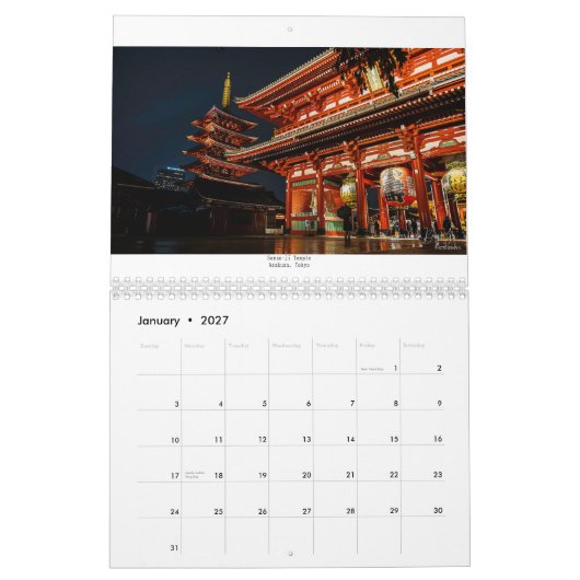 Bestes aus Japan - Kalender 2026 (Jan 2027)