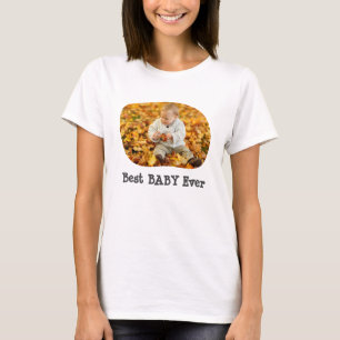 Bestes BABY Jeden Upload Ihres horizontalen Fotos T-Shirt