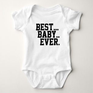 Bestes… Baby. Überhaupt. Haus der Reiher-Vorlag Baby Strampler