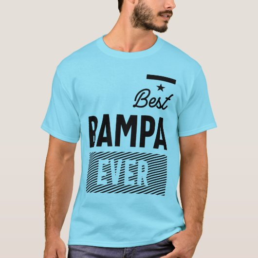 Bestes Bampa-Geschenk für Großväter T-Shirt (Vorderseite)