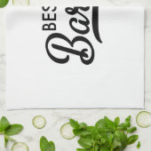 Bestes Barista je Geschirrtuch (Gefaltet)