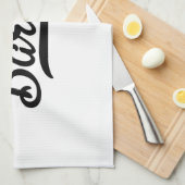 Bestes Barista je Geschirrtuch (Viertel Falte)