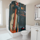 Bestes Bassist-Geschenk Duschvorhang (Beispiel)