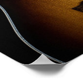 Bestes Bassist-Geschenk Poster (Ecke)