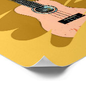 Bestes Bassist-Geschenk Poster (Ecke)