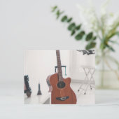 Bestes Bassist-Geschenk Postkarte (Stehend Vorderseite)