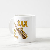 Bestes beider Welten Kaffeetasse (Vorderseite Links)
