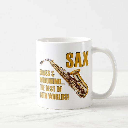 Bestes beider Welten Kaffeetasse (Rechts)