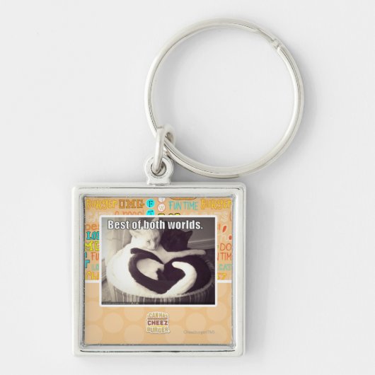 Bestes beider Welten Schlüsselanhänger (Vorne)