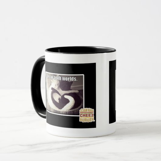 Bestes beider Welten Tasse (Vorderseite Links)