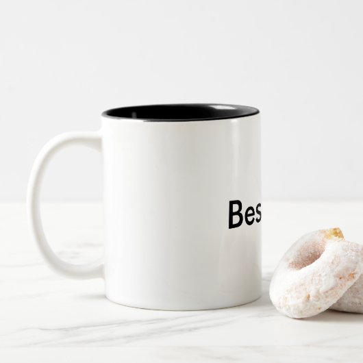 Bestes bemannt Tasse (Mit Donut)