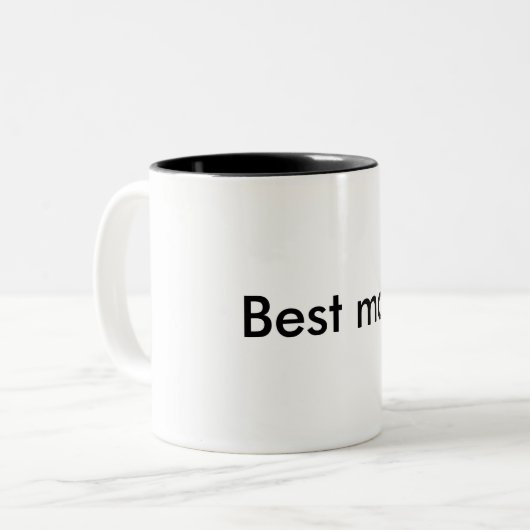 Bestes bemannt Tasse (Vorderseite Links)