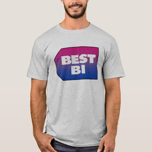 Bestes Bi T-Shirt (Vorderseite)