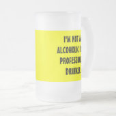 BESTES BIER-GESCHENK Bier-Glas Mattglas Bierglas (VorderseiteRechts)