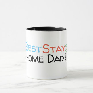 Bestes bleibe zu Hause Vater Tasse