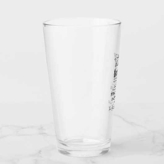 Bestes Boss-Zitat verlassend Geschenk Glas Cup (Rechts)